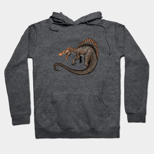 Spinosaurus Hoodie by adamtyberius